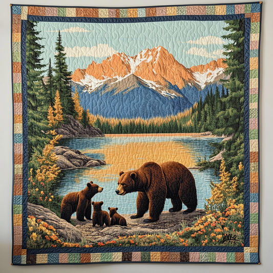 Wildlife Symphony Art Quilt Hanging NCU0TL968