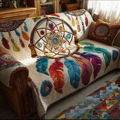 Wildloom Reverie Quilted Sofa Cover NCU0PT11213