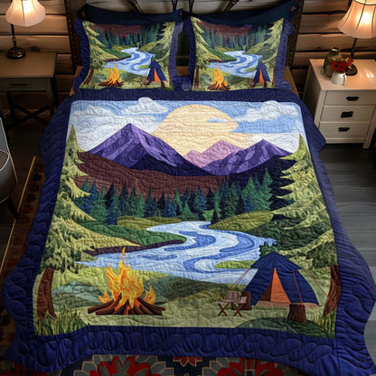 Wildwood Camp 3-Piece Quilted Bedding Set NCU0NT677