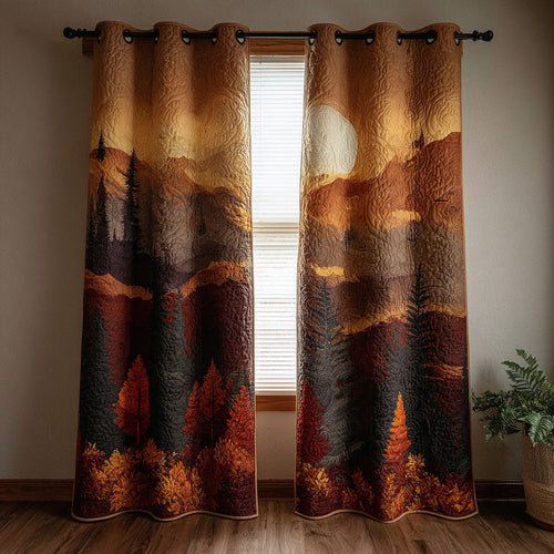 Wildwood Heart Quilted Curtains NCU0DV8559