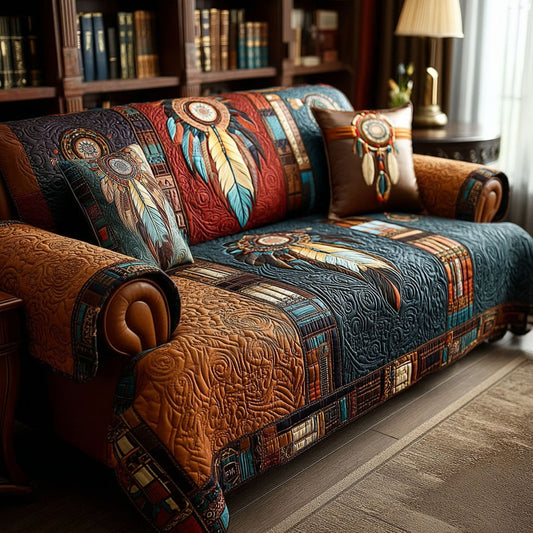 Wind Carries Memory Quilted Sofa Cover NCU0PT11214