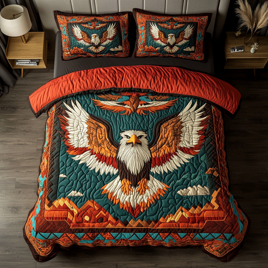 Wind Guardian 3-Piece Quilted Bedding Set NCU0DK5740