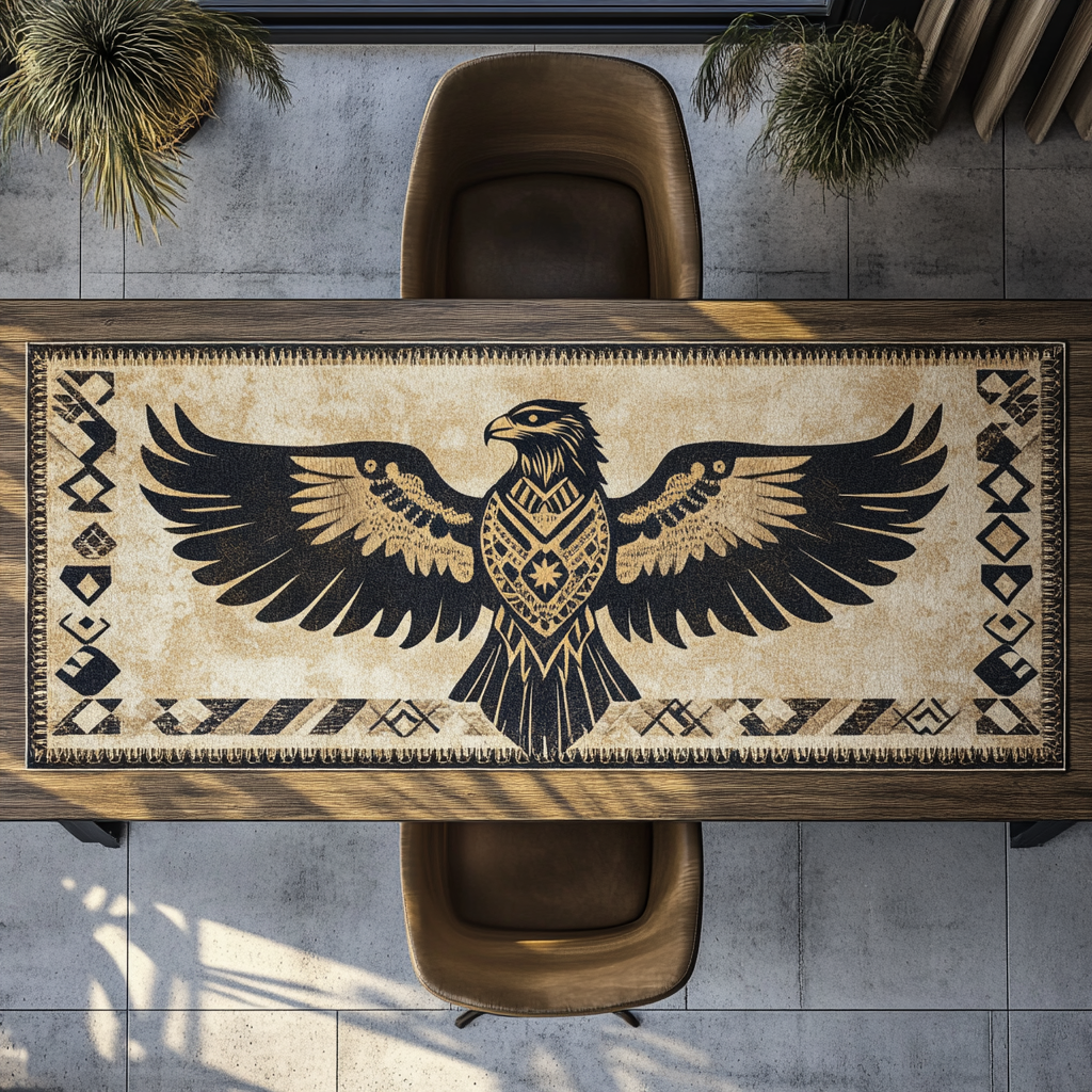 Wind Guardian Quilted Table Runner NCU0DK4435 – Vantique