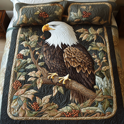 Wind Soar 3-Piece Quilted Bedding Set NCU0VH1728