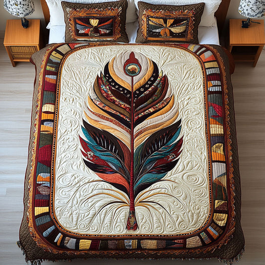 Wind Whisperer 3-Piece Quilted Bedding Set NCU0PT7411