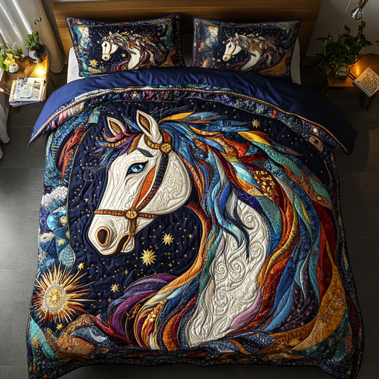 Windchaser 3-Piece Quilted Bedding Set NCU0DK4737