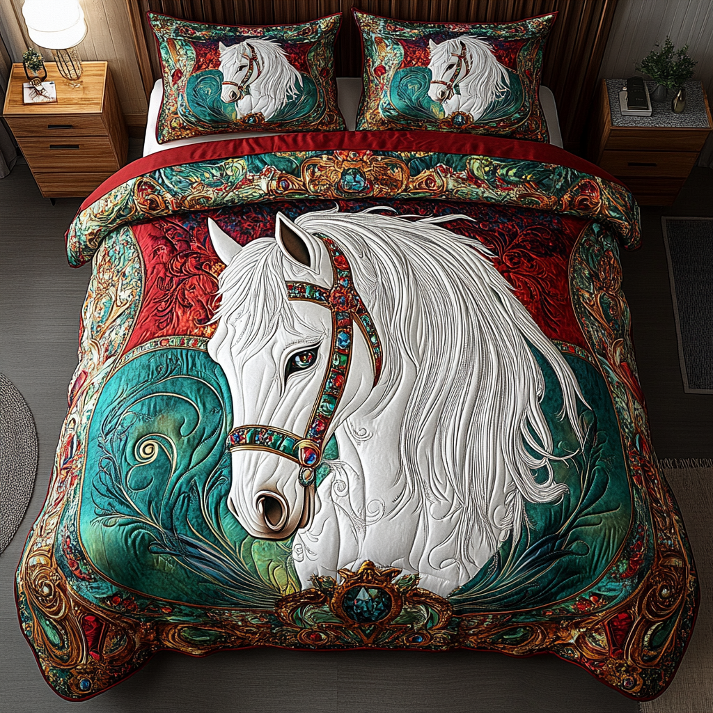Windrunner 3-Piece Quilted Bedding Set NCU0DK5385