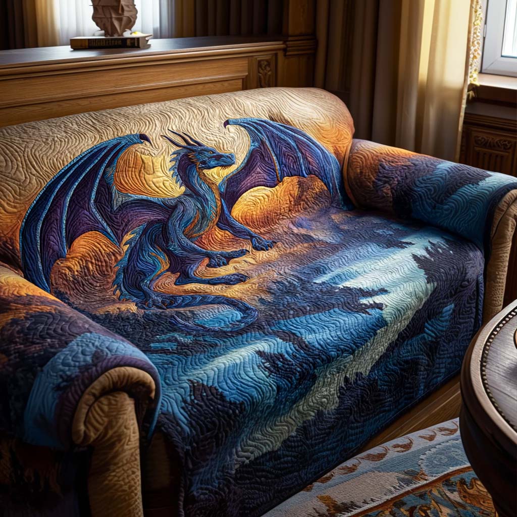 Wing Beat Echo Quilted Sofa Cover NCU0NT11184