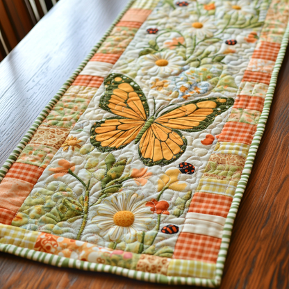 Winged Beauty Quilted Table Runner NCU0DK6864