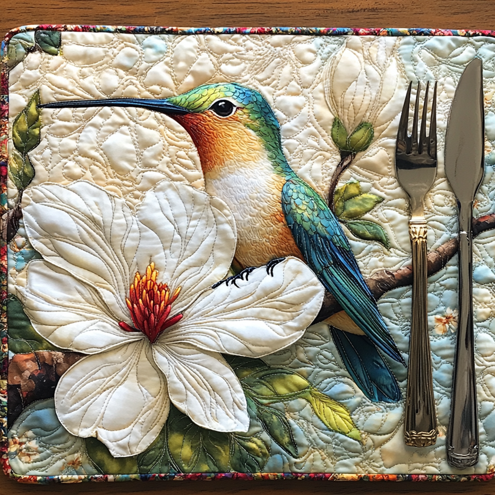 Winged Wonder Quilted Place Mat NCU0DV5677