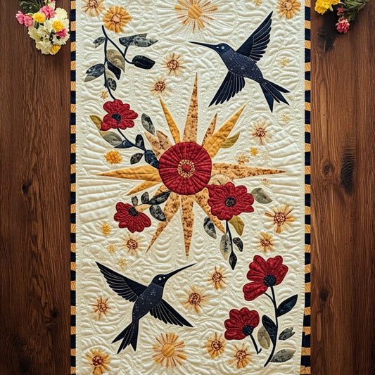 Winged Wonder Quilted Table Runner NCU0PT6746
