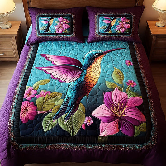 Wings Of Wonder 3-Piece Quilted Bedding Set NCU0NT2507