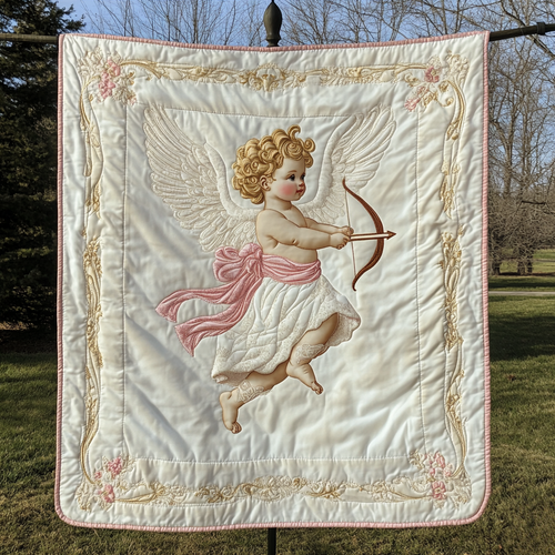 Wings of Cupid Quilted Blanket NCU0VH1520