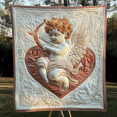 Wings of Cupid Quilted Blanket NCU0VH1525