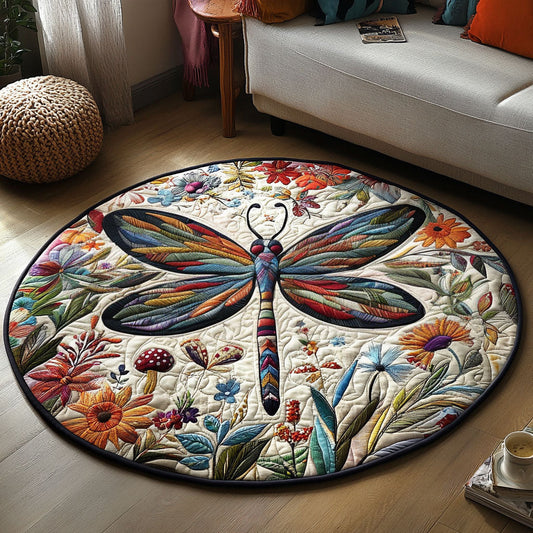 Wings of Enchantment Quilted Round Mat NCU0PT5013