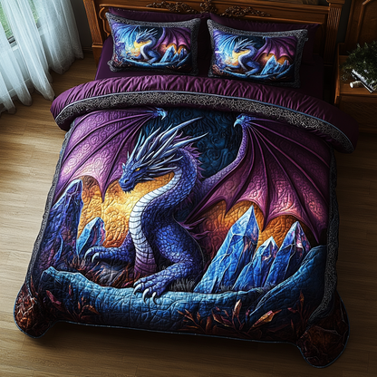 Wings of Fire 3-Piece Quilted Bedding Set NCU0DV3821