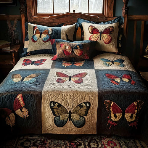 Wings of Grace 3-Piece Quilted Bedding Set NCU0PT6271