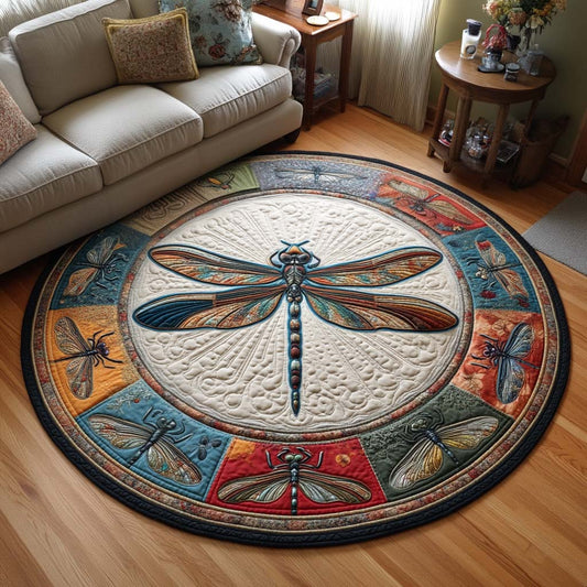 Wings of Grace Quilted Round Mat NCU0TD019