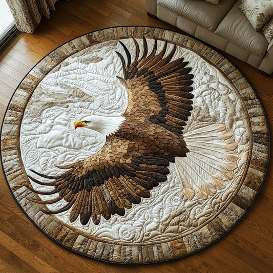 Wings of Honor Quilted Round Mat NCU0DV6729