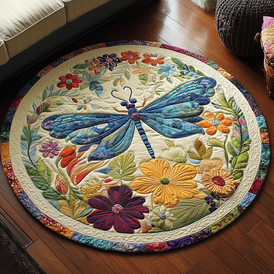 Wings of Light Quilted Round Mat NCU0PT5014
