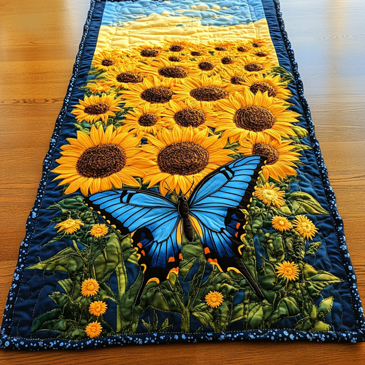 Wings of Nature Quilted Table Runner NCU0DK6536