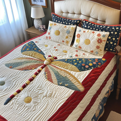 Wings of Pride 3-Piece Quilted Bedding Set NCU0PT7680