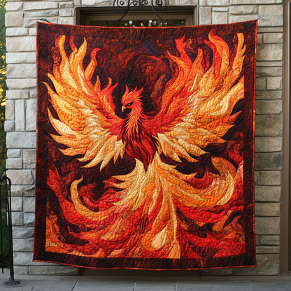 Wings of Rebirth Quilted Blanket NCU0DK894