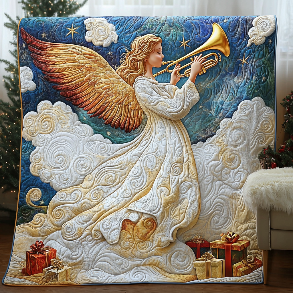 Wings of Serenity Quilted Blanket NCU0TL2140