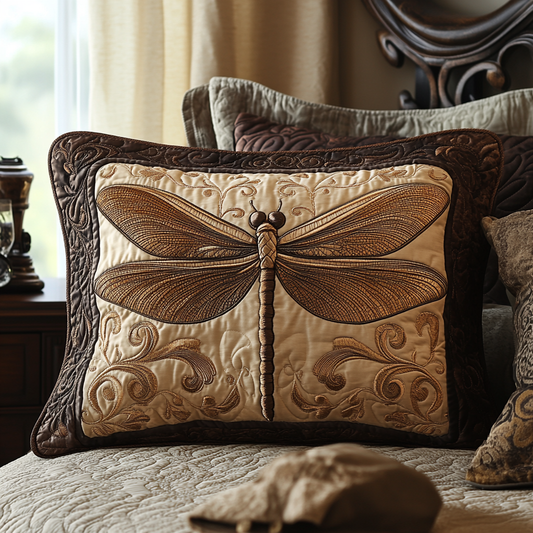 Wings of Serenity Quilted Bedding Pillow Case NCU0DV2940