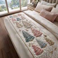 Winter Fir Quilted Bed Runner NCU0DV7560