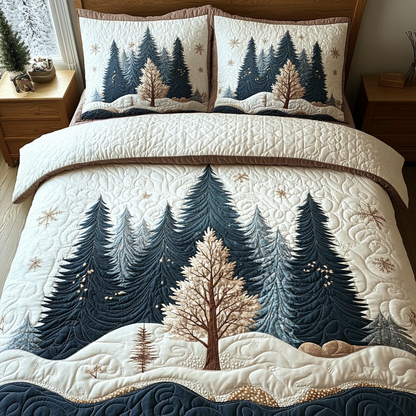 Forest 3-Piece Quilted Bedding Set NCU0VT163