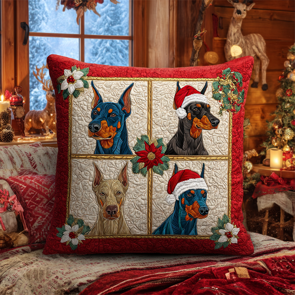 Winter Guardian Quilted Pillow Case NCU0DV8283
