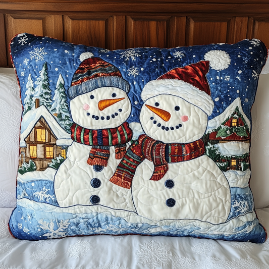 Winter Joy Quilted Bedding Pillow Case NCU0NT2215