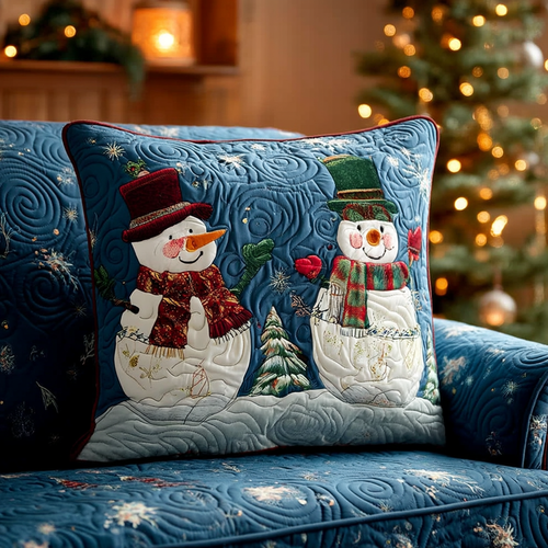 Winter Smiles Quilted Pillow Case NCU0TV790