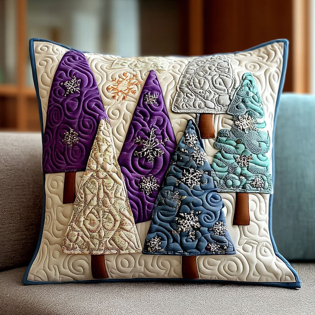 Winter Amethyst Quilted Pillow Case NCU0PT10655