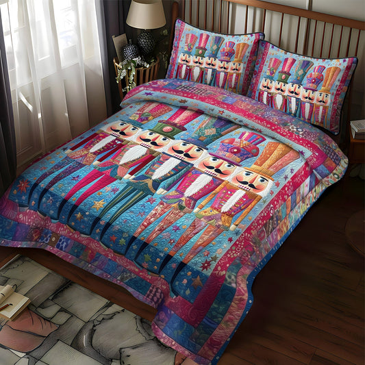Winter Ballet Wonder 3-Piece Quilted Bedding Set NCU0TL1596