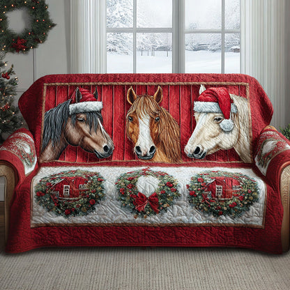 Winter Barn Quilted Sofa Cover NCU0TD1998