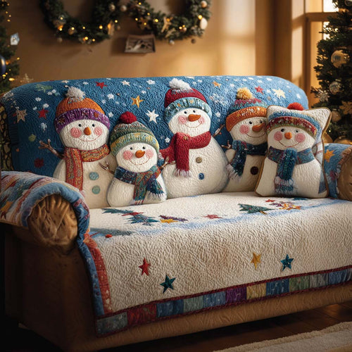 Winter Buddy Quilted Sofa Cover NCU0NT11272
