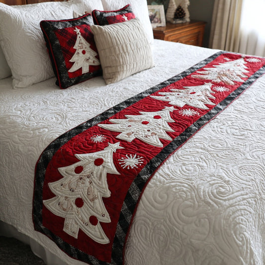 Winter Charm Quilted Bed Runner NCU0TV666