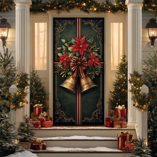 Winter Cheer Quilted Door Cover NCU0DK11255