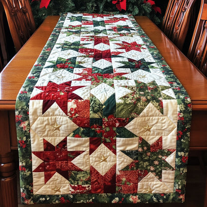 Winter Cheer Quilted Table Runner NCU0PT1496