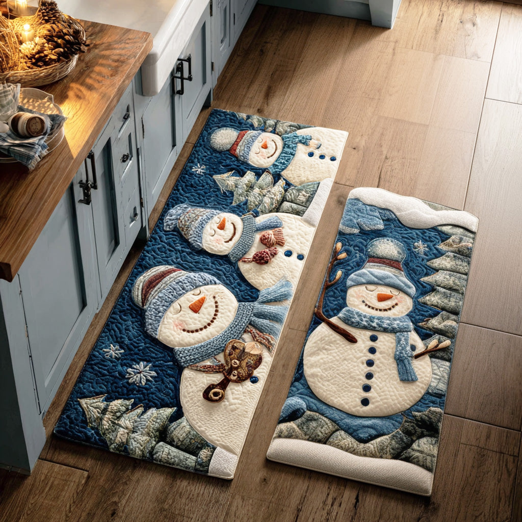 Winter Cheer Scene Kitchen Area Rug NCU0TD1695