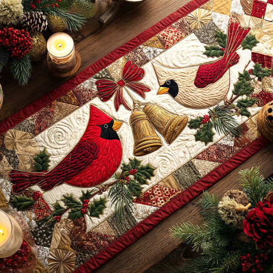 Winter Embrace Quilted Table Runner NCU0TV261