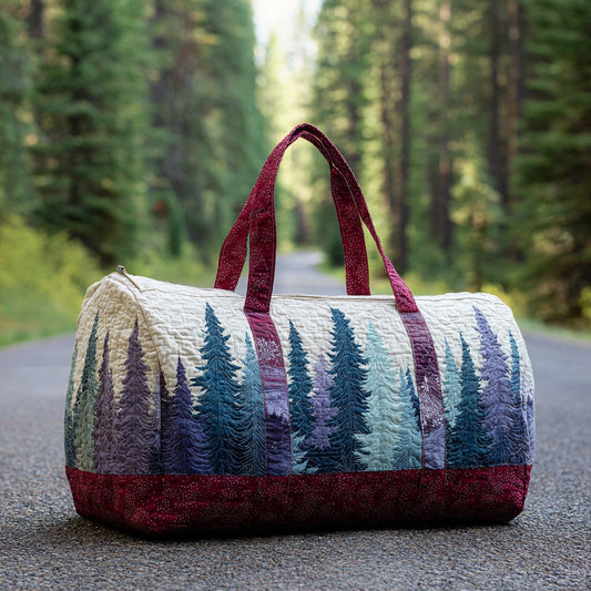 Winter Forest Quilted Duffle Bag NCU0DV7501
