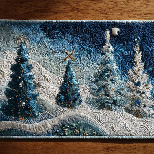 Winter Forest Quilted Placemat NCU0DV8888