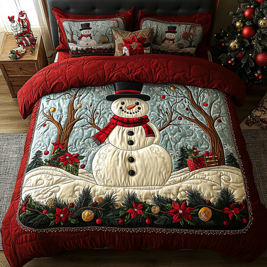 Winter Glow 3-Piece Quilted Bedding Set NCU0DK9849