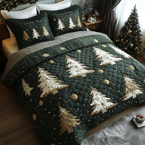 Winter Glow 3-Piece Quilted Bedding Set NCU0DV7684