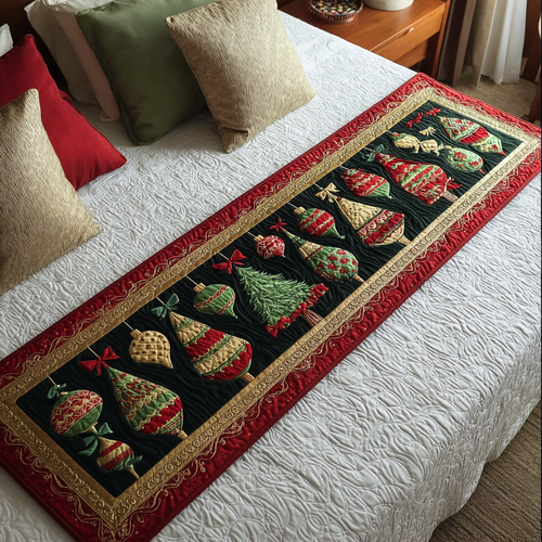 Winter Glow Quilted Bed Runner NCU0DK10108