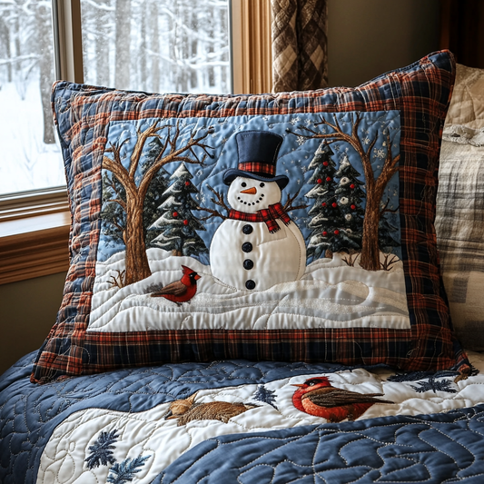 Winter Glow Quilted Bedding Pillow Case NCU0DV1862