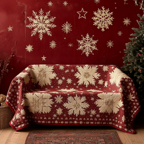 Winter Glow Quilted Sofa Cover NCU0DK10799